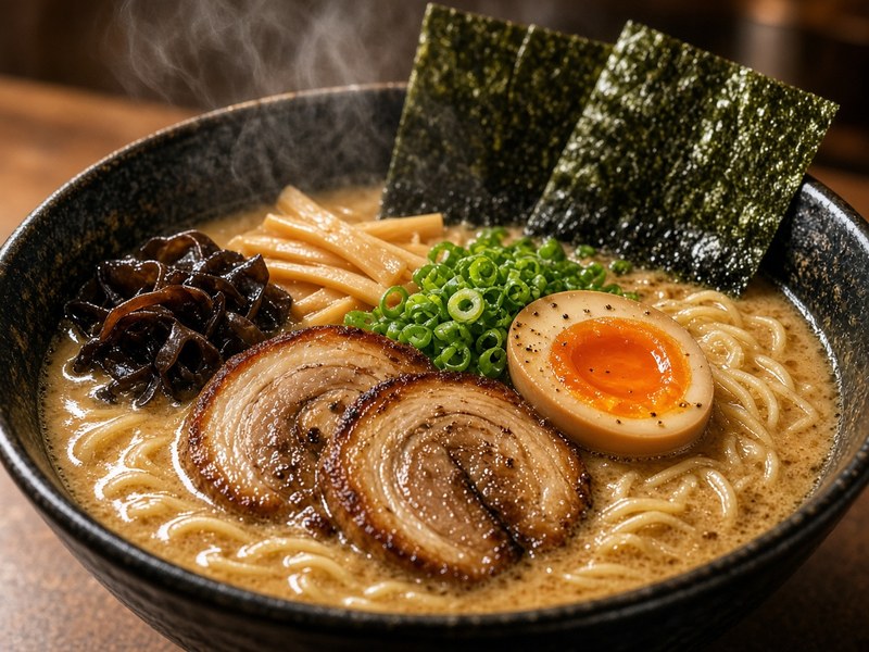 全部のせ特製らーめん。雰囲気の見本写真
